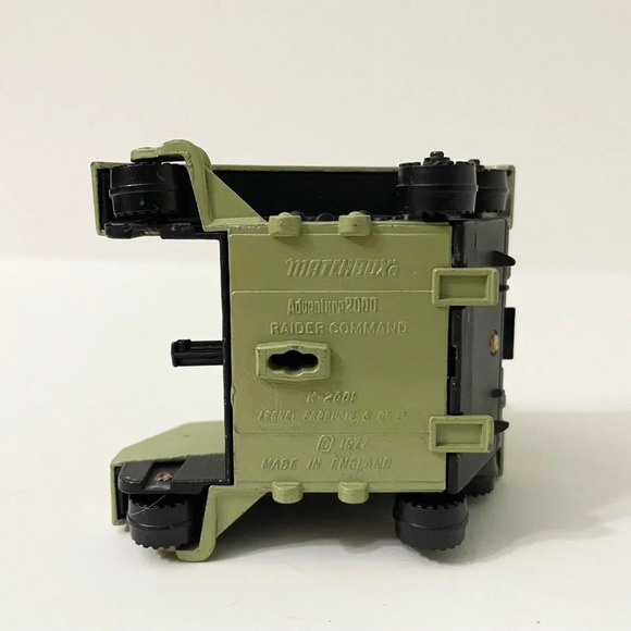 Vintage Matchbox 1977 Adventure  2000 Raider Command Tank Incomplete - Picture 5 of 15